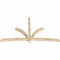 Ekena Millwork Davenport Rough Sawn Timber Gable Bracket, Douglas Fir, 108"W x 63"H x 4"D x 4"F, 14/12 Pitch GBW108X63X0404DAV00RDF - alternate 4